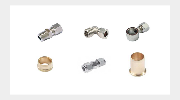 Raccordi tubi metallici ottone - AISI 316