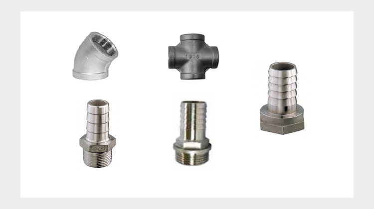 Raccordi per fluidi inox AISI 316